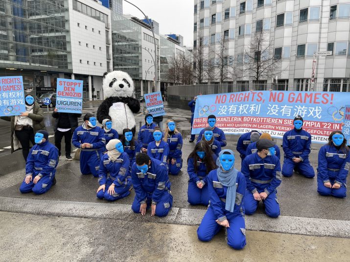 برلين.. مظاهرة ضد سياسات الصين تجاه الأويغور