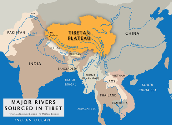 الصين الجار المؤذى.. هضبة التبت وهيمنة الصين على مواردها المائية