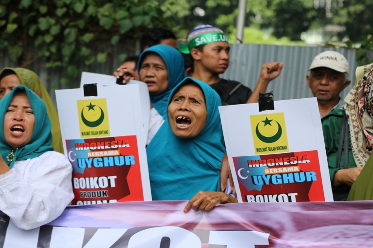 مظاهرات في إندونيسيا للتنديد بممارسات الصين ضد مسلمي الأويغور